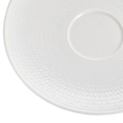 Gio Teacup with saucer, white, Wedgwood