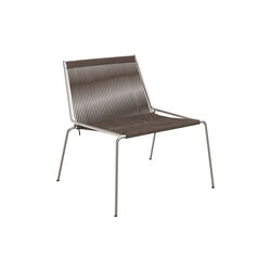 Noel Lounge Chair, steel/dark grey, Thorup Copenhagen