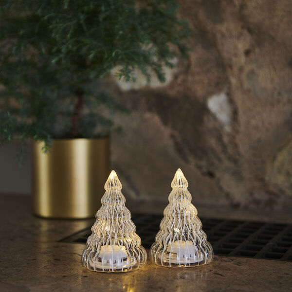 Lucy Tree, clear/white, Sirius Home