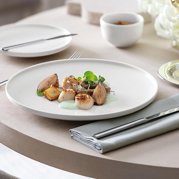 Afina Dinner Plate Ø 27 cm, white