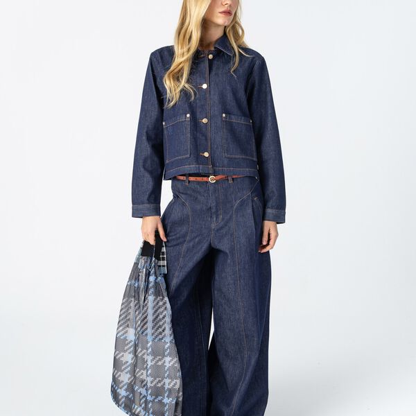 Denim jacket, dark blue denim, Coster Copenhagen