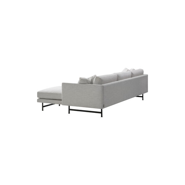FF5625 Calmo 3-seater Sofa Chaise, beige/black FF5625 Calmo 3-seater Sofa Chaise, beige/black, Fredericia Furniture