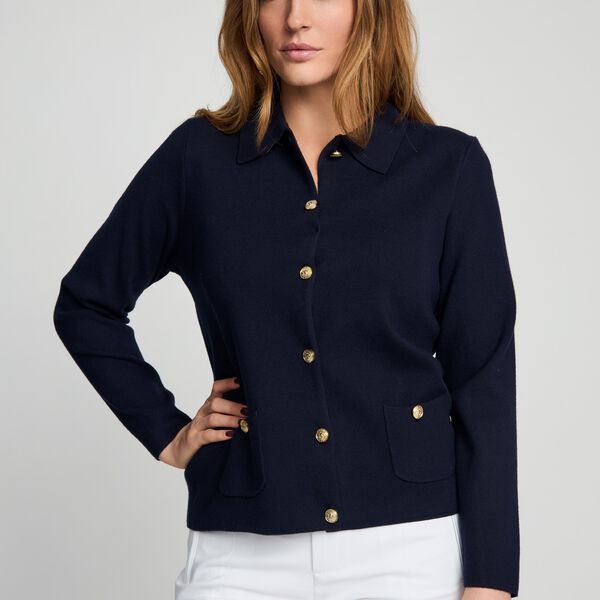Milano Spring Knit, navy, Micha