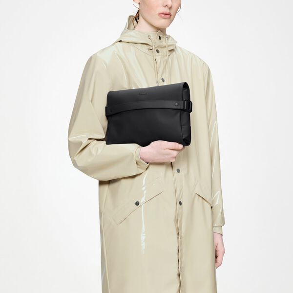 OTG Wash Bag, black, Rains