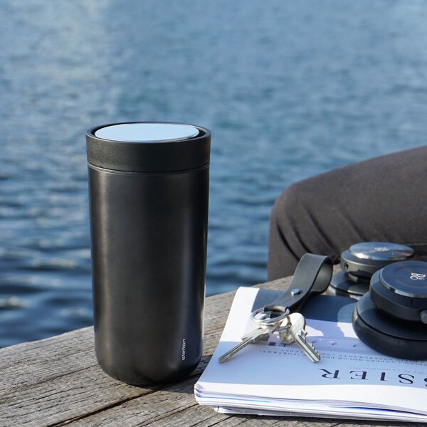 To Go Click Termo cup 0.4 L, black, Stelton