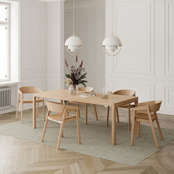 Goose Eye Icon XL Rug, lichen grey 852, Kasthall