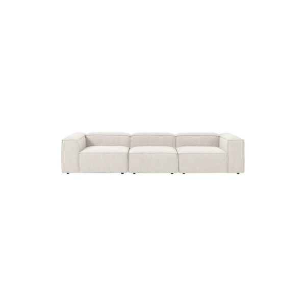 Lennon Modular 4-Seater Sofa, boucl&eacute; off white, Westwing Collection