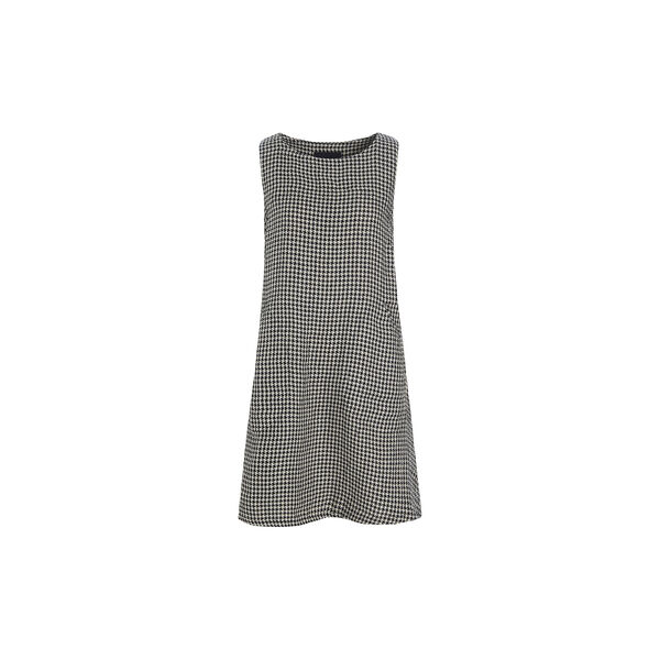 Chesu Sleeveless Dress, black/ivory pepita, BITTE KAI RAND