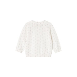Taki Knitted Cardigan, flower stripe, MarMar Copenhagen
