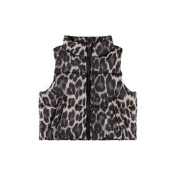 Hester Vest, brushed leo, Molo