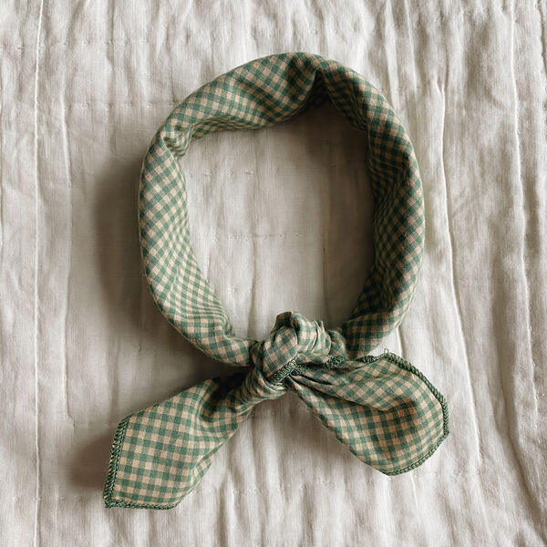 Eddie Scarf, green check Eddie Scarf, green check, Lalaby