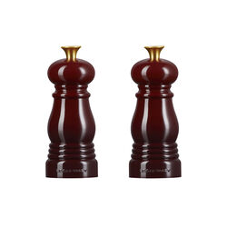Salt & Pepper Mill Set Mini, garnet, Le Creuset