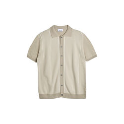5629 - Polo Shirt, pattern, SAND Copenhagen