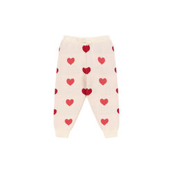 Lapis Knit Pants, coeur coloré duo pink, Konges Sløjd