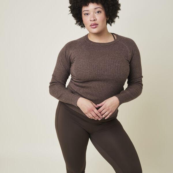Aveline crewneck knit, arabica, Cartel Copenhagen