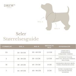 Soft & adjustable dog harness, cortado, Drew's Dogwear