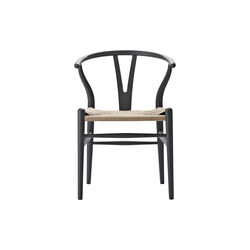 CH24 Wish Bone Chair, soft gray, Carl Hansen & S&oslash;n