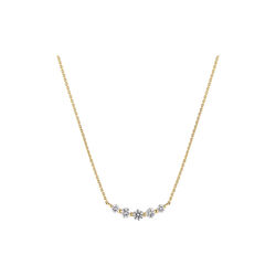 Tiara Necklace | Piccolo | 14 kt. Gold | 0,37 ct, Sif Jakobs Jewellery