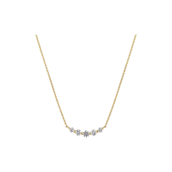 Tiara Necklace | Piccolo | 14 kt. Gold | 0,37 ct, Sif Jakobs Jewellery