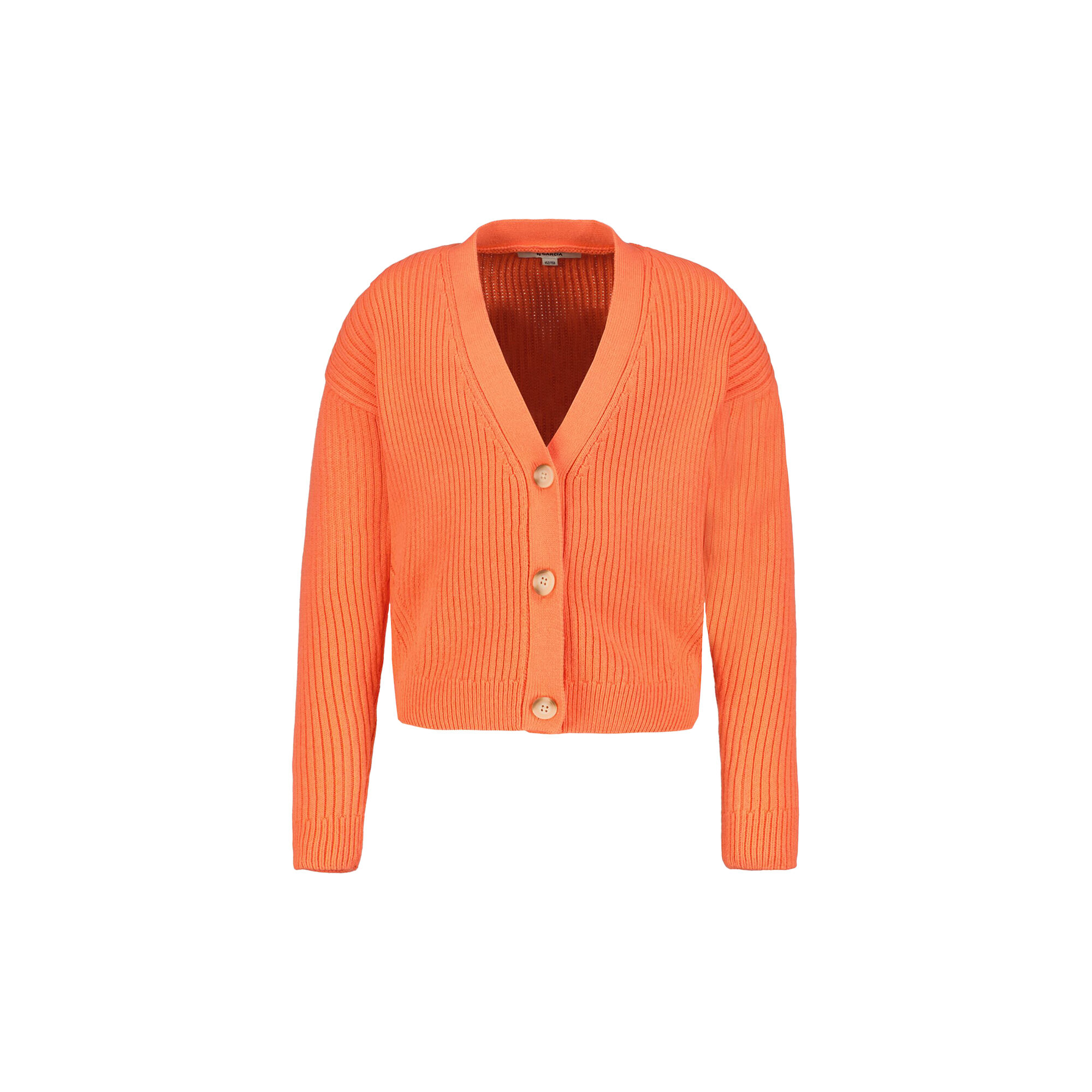 Girls orange cardigan clearance