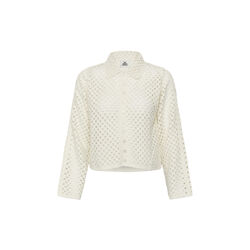 KBFilippa Cardigan, egret, Karen by Simonsen