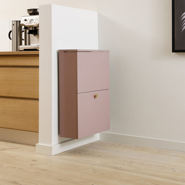 SORTED Standard Tall Waste Sorting, antique rose, DesignLife