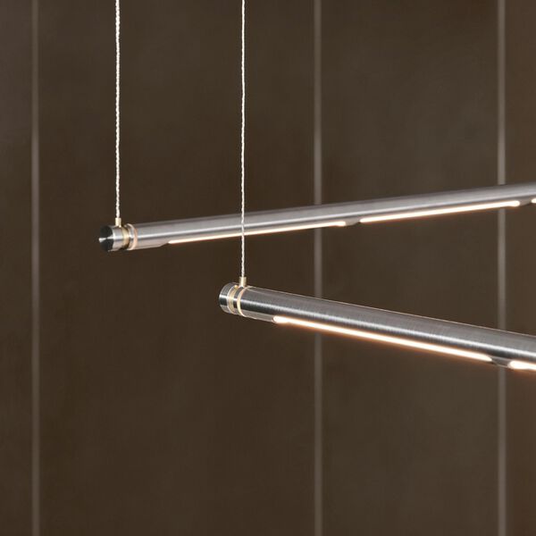 OneLine Zigbee Pendant, steel OneLine Zigbee Pendant, steel, Fritz Hansen