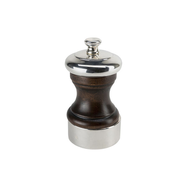 Palace Pepper Mill 10 cm, choco/silver Palace Pepper Mill 10 cm, choco/silver, Peugeot