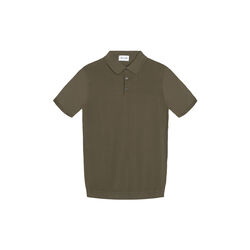 5445 - Retro Polo, brown, SAND Copenhagen