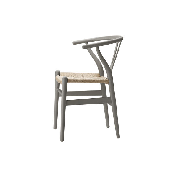 CH24 Wish Bone Chair, soft clay, Carl Hansen & S&oslash;n