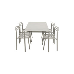 Bliss Dining Table Rectangular incl. 4 Bliss Chairs, sand, Cane-line