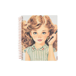 Glam Me Up Sticker Book, blush, Konges Sløjd