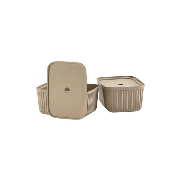 Pulp Storage Box, natural brown, Zone Denmark