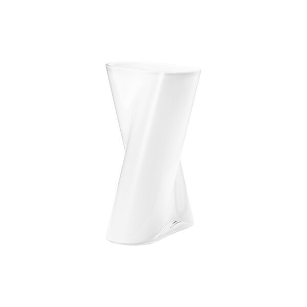 Lituus Vase Opal Medium, hvid, Georg Jensen