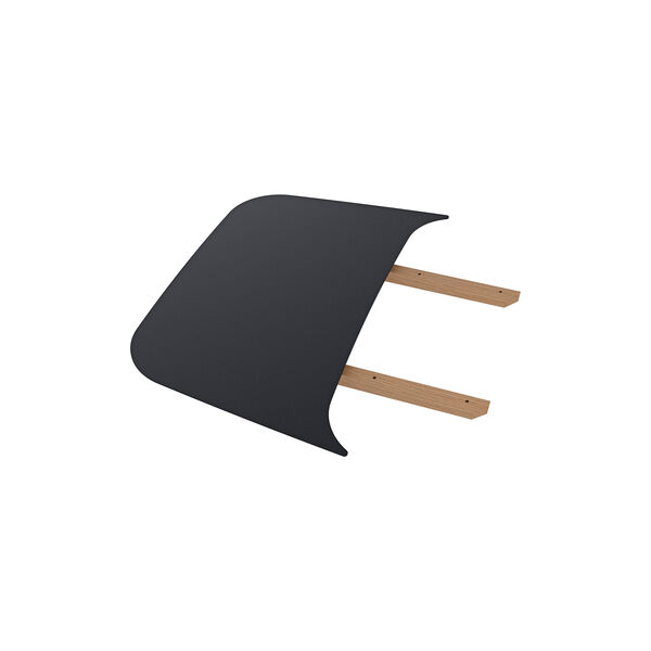 BPS201 Holmen Table Leaf, black, Bernh. Pedersen & Søn