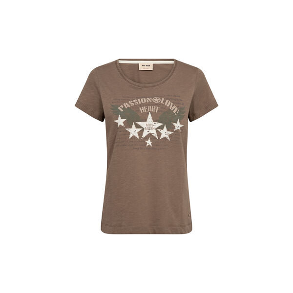MMZibba O-SS Tee, chocolate chip, MOS MOSH