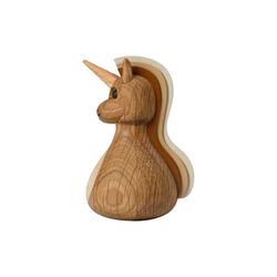 Twinkle Unicorn self-righting wooden figurine, Spring Copenhagen