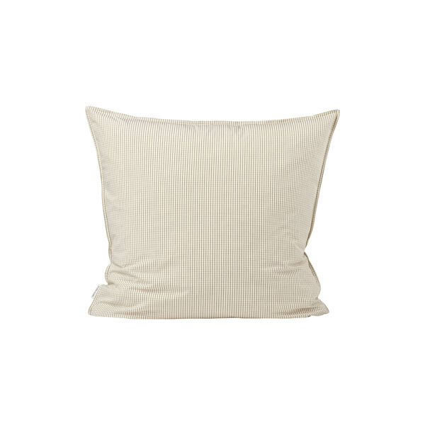 PILLOW CASE, creme black plaid, Studio Feder