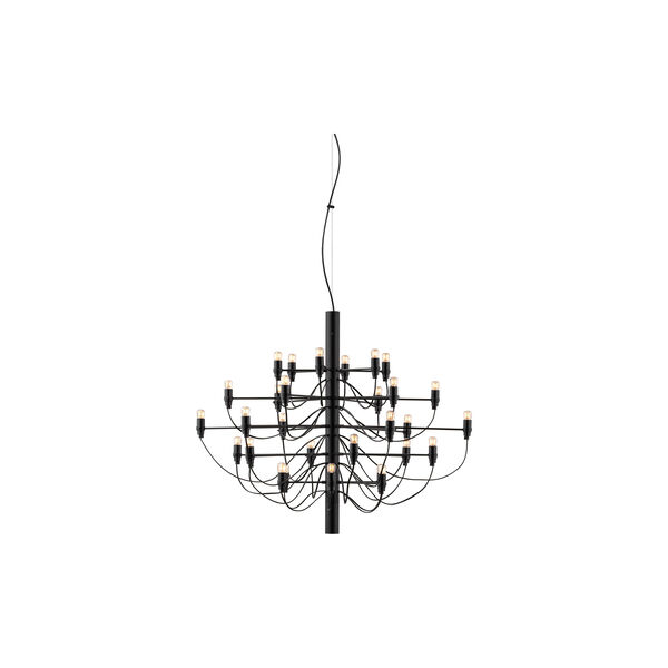 2097/30 Chandelier, black 2097/30 Chandelier, black, Flos