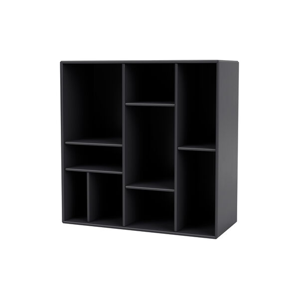 Montana 1613 Shelf with Wheels, 04 anthracite/black, Montana Furniture