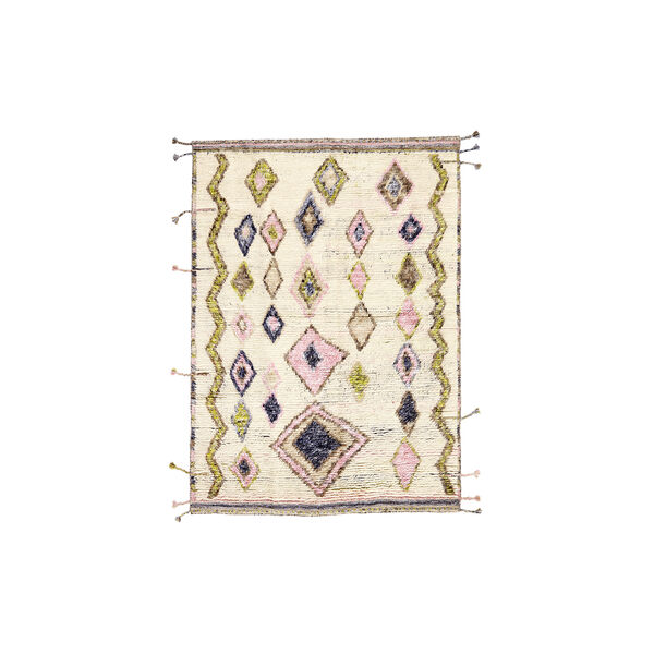 Tribe Rug, ivory multi, Rezas