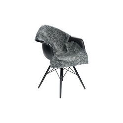 New Zealand Curly Sheepskin, graphite, NATURES Collection