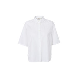 Silje SS Shirt, bright white, Basic Apparel
