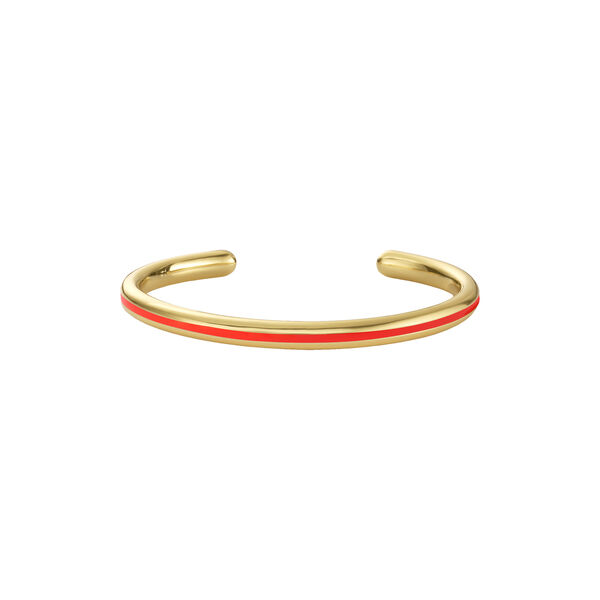 LIGNE | Tangerine Orange | Bracelet, bangle up