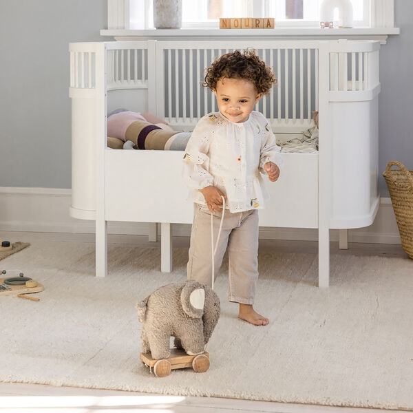 Fanto Pull-along Toy, grey Fanto Pull-along Toy, grey, Sebra