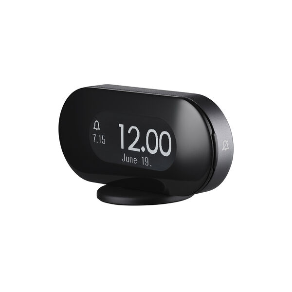 Alarm clock, black Alarm clock, black, Jacob Jensen