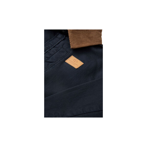 Twill Jacket w. Corduroy Collar, Copenhagen Colors Organics