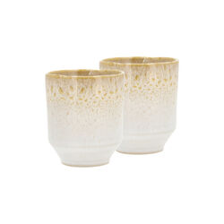 Styles Mug 2 pcs, cream/sand, Villa Collection