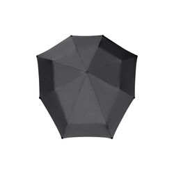 Mini foldable storm umbrella, pure black, Senz