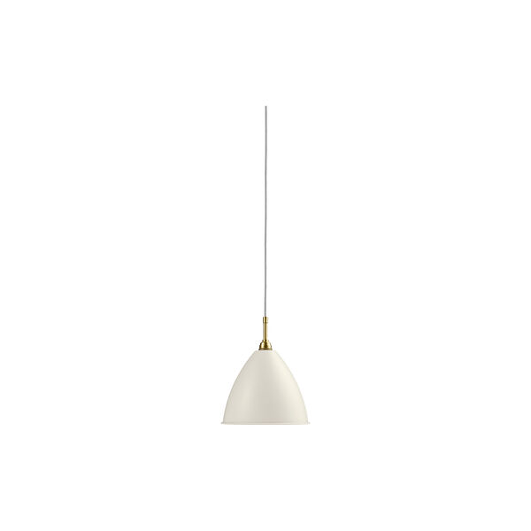 Bestlite BL9 Pendant, soft white semi matt/brass, GUBI